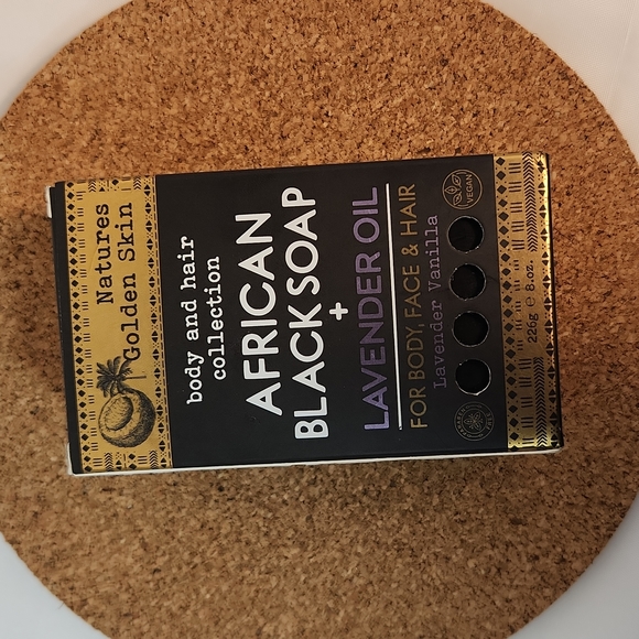 Natures Golden Skin African Black Soap & Lavender - Picture 5 of 6